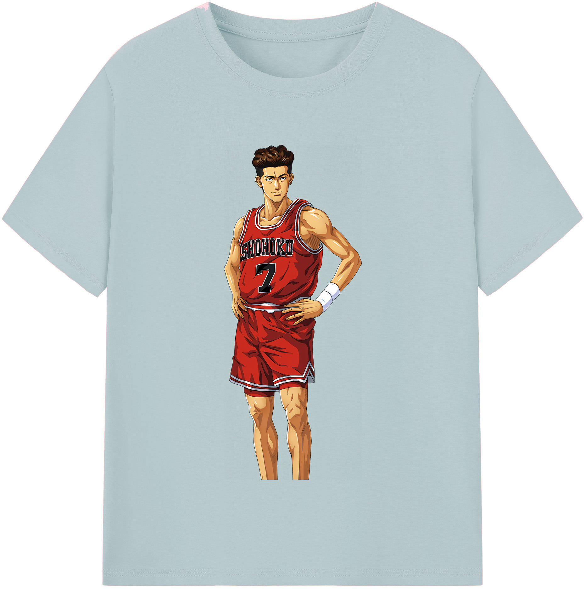 （画像用） SLAM DUNK／スラムダンク 綿100％半袖Tシャツ（フロントプリント）